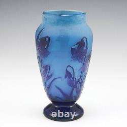 A D'Argental Cameo Glass Vase c1920