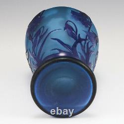 A D'Argental Cameo Glass Vase c1920