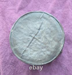 Antique Jennings Brothers Cobalt Blue Glass Vase JB 2461 8-Inch Variation