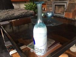 Artists Collection Kosta Boda Large Galaxy Blue Vase 48015 by Bertil Vallien