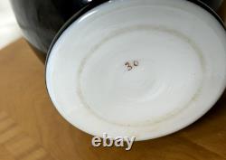Baccarat Opaline Art Glass Hand Painted Enamel Japonisme Bird Vase 19th C