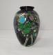 Barbara Bendzunas Signed Oil Spot Art Glass Vase 1996 Handblown Studio Glass