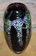 Beautiful LUNDBERG STUDIOS Blue WATER Garden Paperweigt VASE Art DANIEL SALAZAR