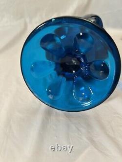 Beautiful Vintage EPIC BLUE (Bluenique) By Viking 18 Tall Swung Vase