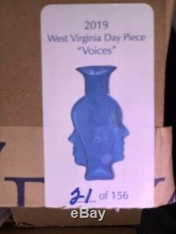 Blenko 2019 West Virginia Day Birthday Piece Voices Low And Lucky #21 Of 156