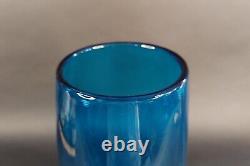 Blenko Blue Vase 12 1/4 High