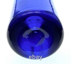 Blenko Handmade Glass 6427 Swung Vase in Turquoise Joel Myers Design