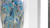 Blue Chip Classic Art Glass Vase By Eickholt Glass Studio Atopthetable Com