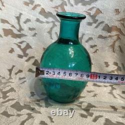 Blue Glass Vase Ocean Blue Cobalt 1 Flower Flower Vase Used