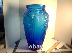 Blue Glass Vase(Rare) Stollen Niemane