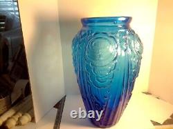 Blue Glass Vase(Rare) Stollen Niemane