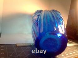 Blue Glass Vase(Rare) Stollen Niemane