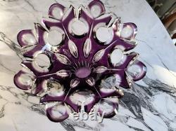 CAESAR CRYSTAL Masterwork Signed- Stanislav Machek Corona X Large Bouquet Vase CAESAR CRYSTAL Masterwork Signed- Stanislav Machek Corona X Large Bouquet Vase