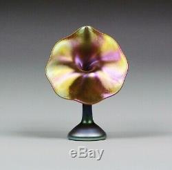 Carl Radke Phoenix Studios Art Glass Jack-in-The-Pulpit Vase