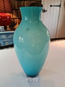 Carlo Nason Murano Stunning Glass Very Large Vase