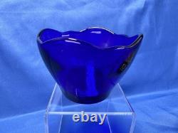Cobalt Blue Glass Vase Insert Cherub Putti Lovebirds Silverplate Openwork C & Co