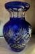 Cobalt Blue Godinger Crystal Legends Vase