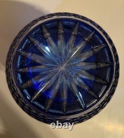 Cobalt Blue Godinger Crystal Legends Vase