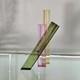 Crystal geometric Bud Vases sculpture. Set of 3 blue, Pink, Green