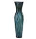 Cyan Design Feather Vase Blue Height 23