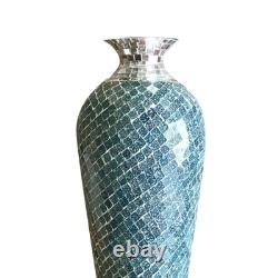 DecorShore Mosaic Vase, Floor Vase, 20 Accent Tall Vase