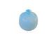 Empoli MCM Italian Opalino Robin's Egg Blue Cased Glass Vase 10 Statement
