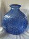 Ercole Barovier Murano Barovier & Toso Efeso Blue Glass Vase 1964