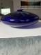 Eric Brakken 1988 Signed Macchia Art Glass Vase Cobalt Blue Studio Glass 13