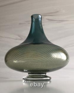 Extremely Rare 1949 Kraka Vase by Sven Palmqvist for Orrefors Nr 82