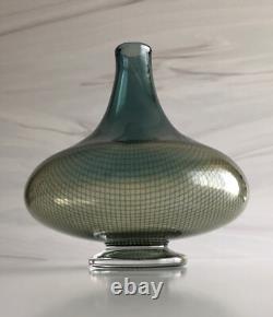 Extremely Rare 1949 Kraka Vase by Sven Palmqvist for Orrefors Nr 82
