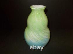 Fenton Art Glass Connoisseur Caribbean Day Vase 8199 B6 #21/750 Dave Fetty Mint