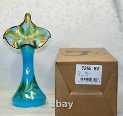 Fenton, Tulip Vase, Sky Blue Glass, Connoisseur Collection 2007, Limited Ed