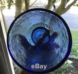 Fire And Light Recycled Glass Hard-to-Find Cobalt Metro Vase