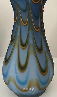 GORGEOUS Vtg Azerbaijan Russian Vase Studio ArT GLaSs Matte ZAREH Baijan LARGE