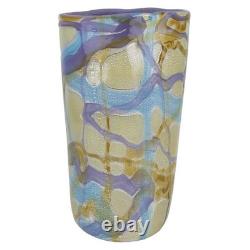 GlassOfVenice Murano Glass Shimmering Sea Vase
