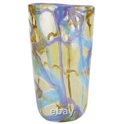 GlassOfVenice Murano Glass Shimmering Sea Vase