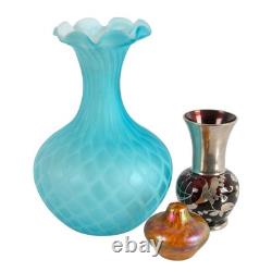 Grouping of Three Sizes of Glass Vases