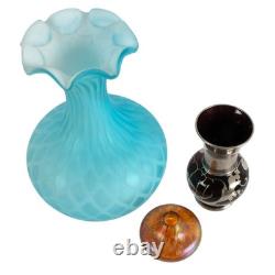 Grouping of Three Sizes of Glass Vases