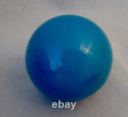 Holmegaard Glass Ball in Blue (Kugel) Rarest 9.5cm Michael Bang 1967