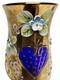 Holub Maskl Vase Cobalt 5
