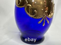 Holub Maskl Vase Cobalt 5