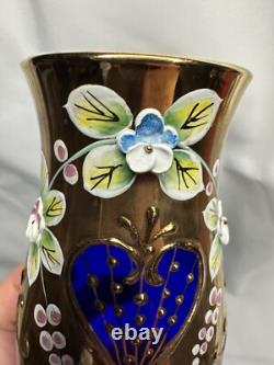 Holub Maskl Vase Cobalt 5