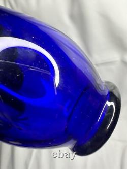 Holub Maskl Vase Cobalt 5