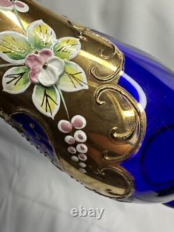 Holub Maskl Vase Cobalt 5