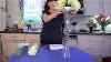 How To Decorate A Tall Clear Centerpiece Vase Flower Arrangements
