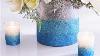 How To Make An Ombre Glittered Vase