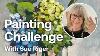 How To Paint Hydrangeas With Sue Riger Mastrius Mentor Paint Along