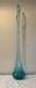 Huge MCM LE Smith Swung Glass Floor Vase 41 Peacock Blue Turquoise