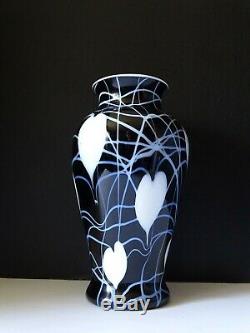 Imperial Free Hand Glass Hanging Heart Vase