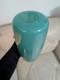 Jørgen Mortensen JM Vintage Rare Tourqouise Blue Vase Portugal Glass Art